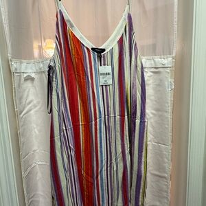 Forever 21 Colorful Striped Dress